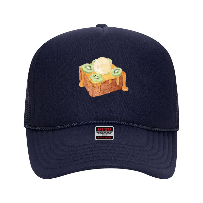 Brick Toast Bread Lover T  Shirt Honey Bread Brick Toast Topped With K Foam Trucker Hat by thymeartiste | Artistshot