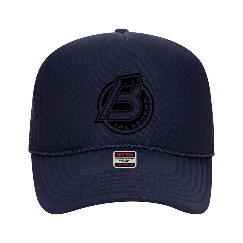 Bridgeport Islanders Transparant Black Foam Trucker Hat by maverickjosiahh | Artistshot