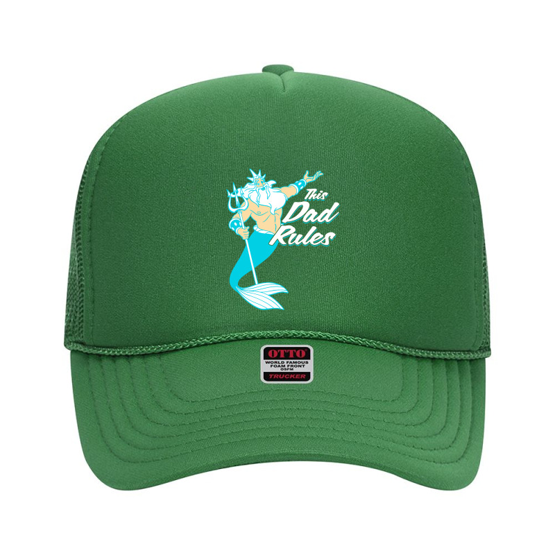 Mermaid King Triton Foam Trucker Hat by Bulumata | Artistshot