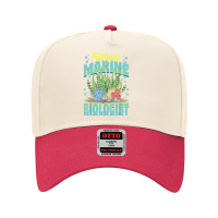 Future Marine Biologist Ocean Life Marine Biology Student Adjustable Baseball Cap | Artistshot