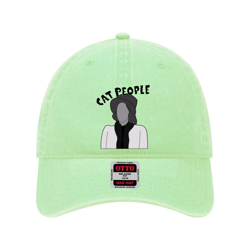 Cat People Horror Dyed Cap by JarixArt | Artistshot