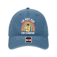 I'm Not Old I'm Classic   Nostalgic Arcade Games Console T Shirt Dyed Cap | Artistshot