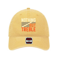 Nothing But Treble Flute Flutist Musician Instrumentalist T Shirt Dyed Cap | Artistshot