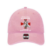 Knight Templar Christian Warrior Men Until The Enemy At Gate T Shirt Dyed Cap | Artistshot