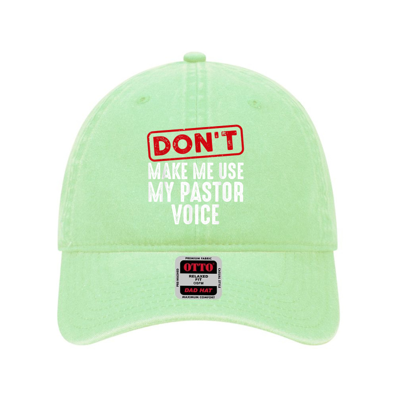 Funny Pastor Art For Men Women Christian Preacher Priest T Shirt Dyed Cap by erinlorrai | Artistshot