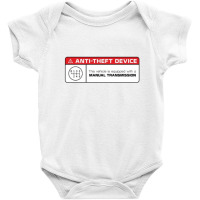 Anti Theft Device Manual Transmission Warning Baby Bodysuit | Artistshot