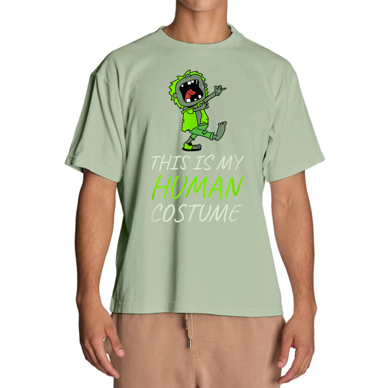 Zombie Halloween Human Costume Design T Shirt Urban Heavy T-shirt | Artistshot