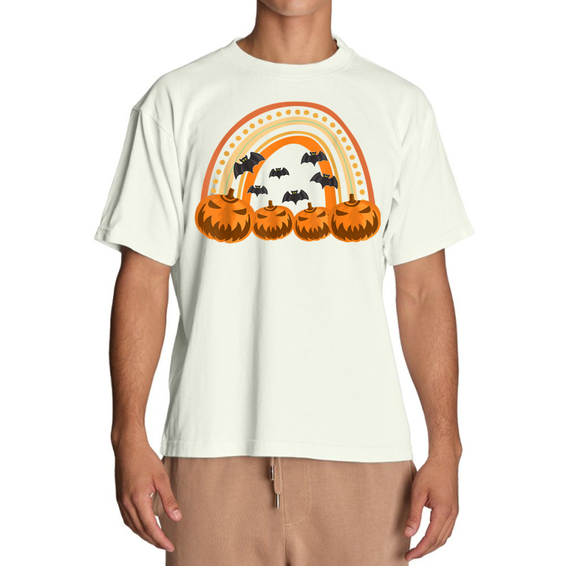 Funny Pumpkin Halloween Core Design T Shirt Urban Heavy T-shirt | Artistshot