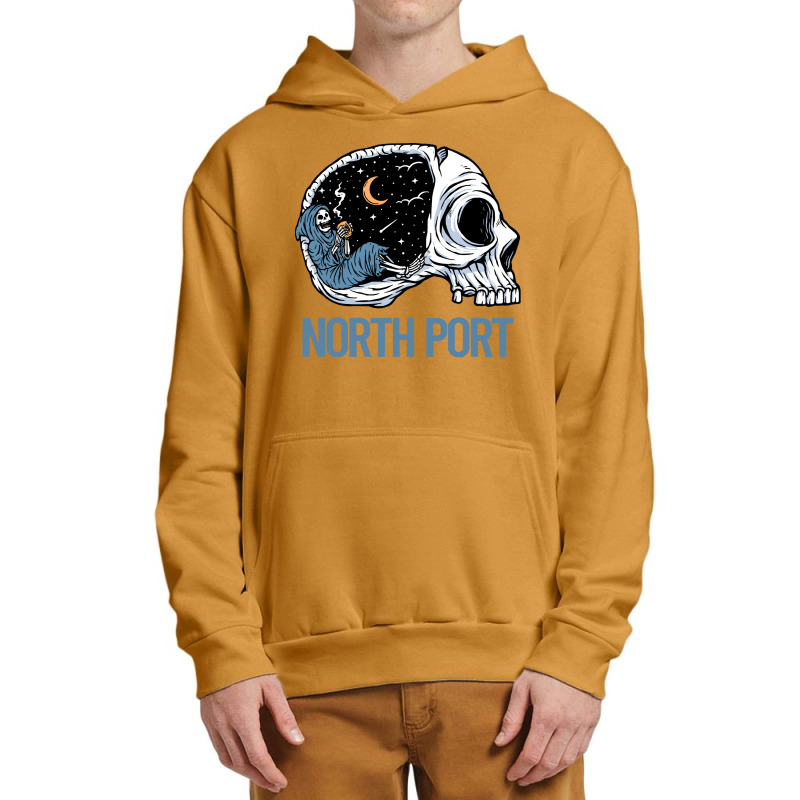 North Port T  Shirt Chilling Skeleton North Port T  Shirt Urban Pullover Hoodie | Artistshot