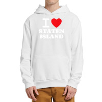 I Love Staten Island Premium T Shirt Urban Pullover Hoodie | Artistshot