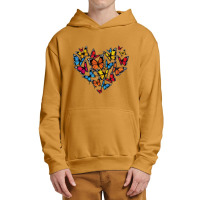 Butterfly Collection Just A Girl Who Loves Butterflies Gift Urban Pullover Hoodie | Artistshot