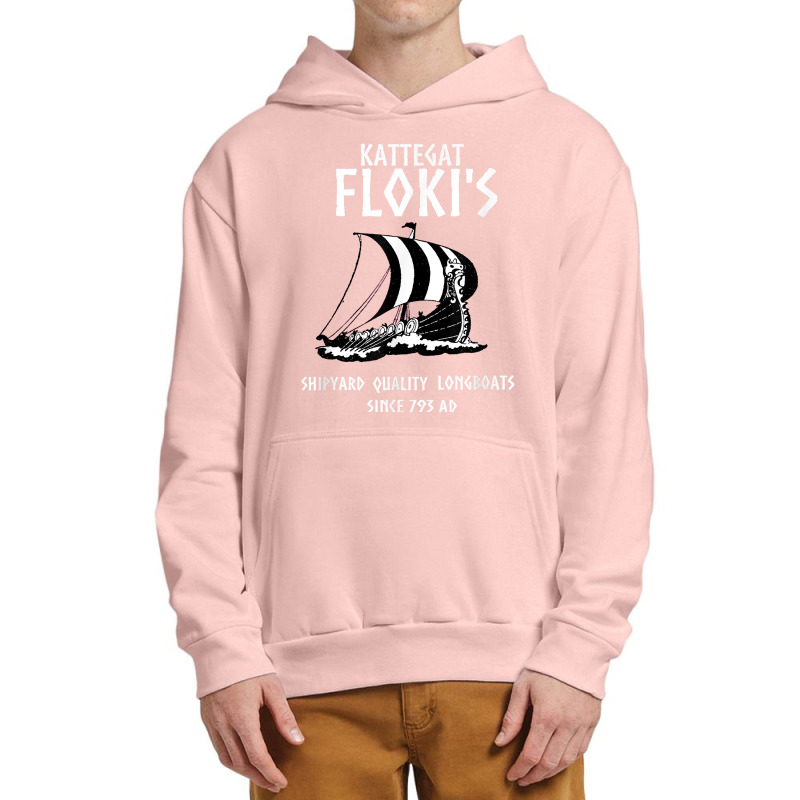 Kattegat Floki's Shipyard Longboat Funny Viking Gift T Shirt Urban Pullover Hoodie | Artistshot