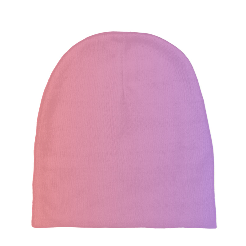 Pink And Purple Colour Combination Art Baby Beanies by American choice | Artistshot