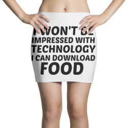 technology download food Mini Skirts | Artistshot
