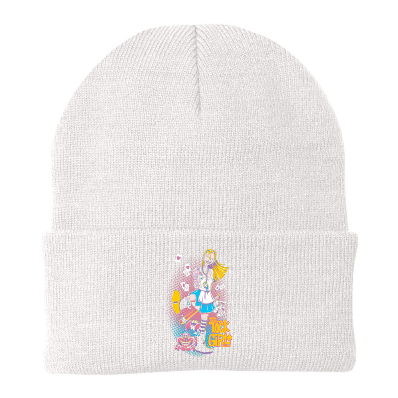 Tick Tock Girl Beanie by trokeryth | Artistshot