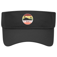 Islands Mountain And Palms T Shirt Visor Hat | Artistshot