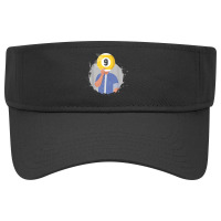 Retro Billiards Snooker Billiard 9 Ball Player Cue Sports T Shirt Visor Hat | Artistshot