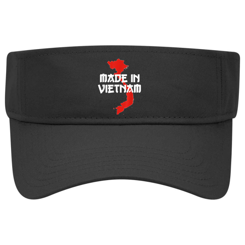 Made In Vietnam Vietnamese Language Funny Quote T Shirt Visor hat by James William | Artistshot