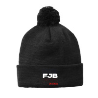 Fjb Let’s Go Brandon - Usa Political Gift Pom Pom Beanie | Artistshot