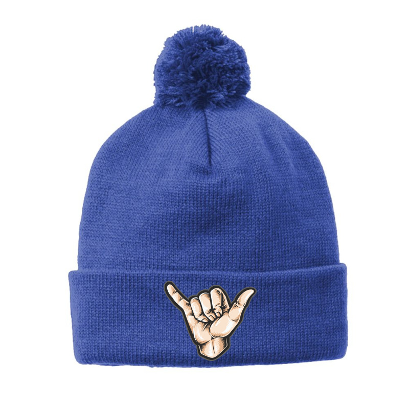 Finger Marks Pom Pom Beanie by Şenay | Artistshot