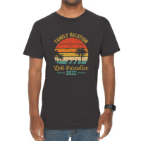 Family Vacation 2022 Palm Tree Vintage Lost Paradise Beach Premium Vintage T-shirt | Artistshot