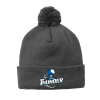 Wichita Thunder Pom Pom Beanie | Artistshot