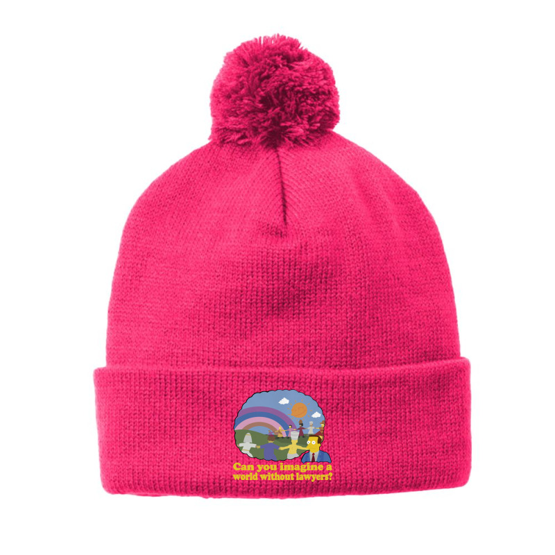 Can You Imagine A World Without Lawyers, Lionel Hutz Pom Pom Beanie by hydrant-podcast | Artistshot