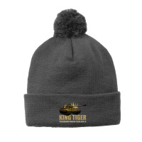 King Tiger Ii Panzer Tank World War Two German Army Pom Pom Beanie | Artistshot