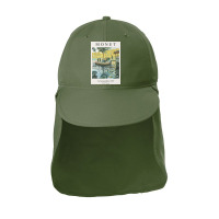 Claude Monet - La Grenouillere Sun Shade Cap | Artistshot