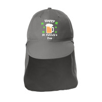 St Patricks Day T  Shirt Happy St Patricks Day Sun Shade Cap | Artistshot