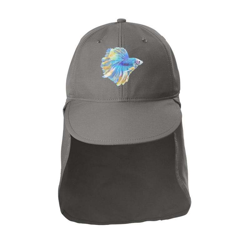 Paradise Betta T  Shirt Paradise Betta Fish T  Shirt Sun Shade Cap by rowejamar382 | Artistshot