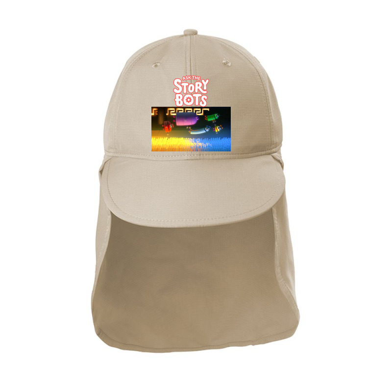 Ask The Storybots Sun Shade Cap by bakarjenggotan | Artistshot