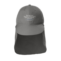 Have You Ever Listened To Someone For A While And Wondered Sun Shade Cap | Artistshot