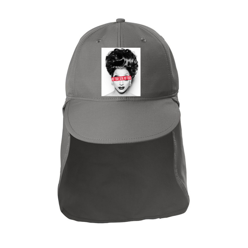 Satan Not Today Sun Shade Cap by cocoricodel | Artistshot