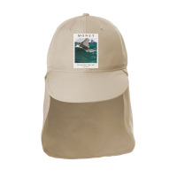 Claude Monet Wave 1866 - 1867 Sun Shade Cap | Artistshot