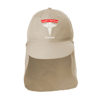 Emergency Department Technician Ed Tech Medical Caduceus Er T Shirt Sun Shade Cap | Artistshot