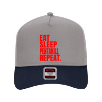 Eat Sleep Pentakill Repeat Mesh Back Trucker Hat | Artistshot