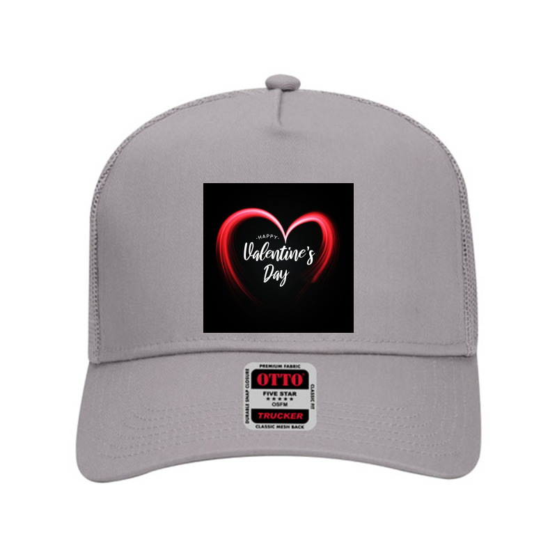 Special Design Happy Valentine's Day Mesh Back Trucker Hat | Artistshot