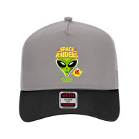 Pickled Onion Space Raiders Alien Mesh Back Trucker Hat | Artistshot