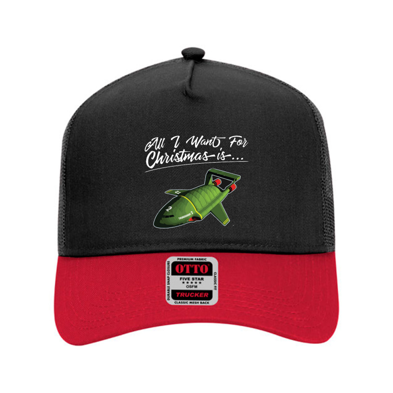 All I Want For Christmas Is Thunderbird Mesh Back Trucker Hat | Artistshot