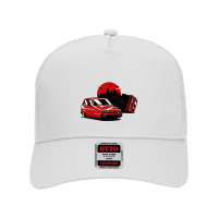 Red Reliant Robin Upside Down Mesh Back Trucker Hat | Artistshot