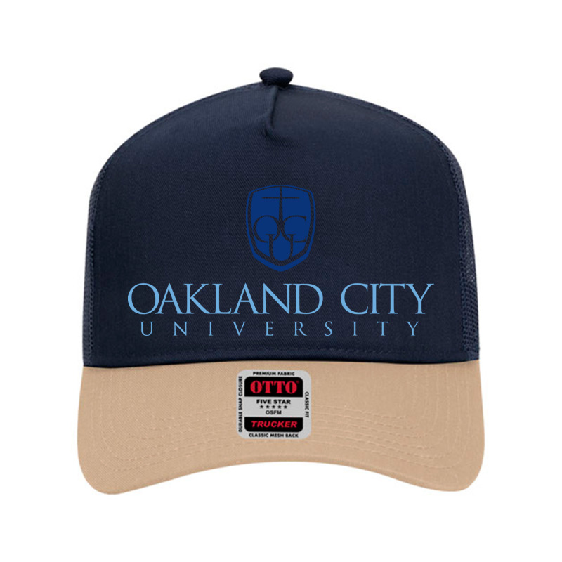 Academic Of Oakland City Mesh Back Trucker Hat by Marvinhexter | Artistshot