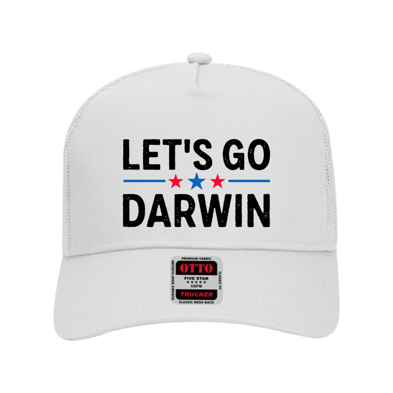 Lets Go Darwin 2 Mesh Back Trucker Hat by Elizabeth tees | Artistshot