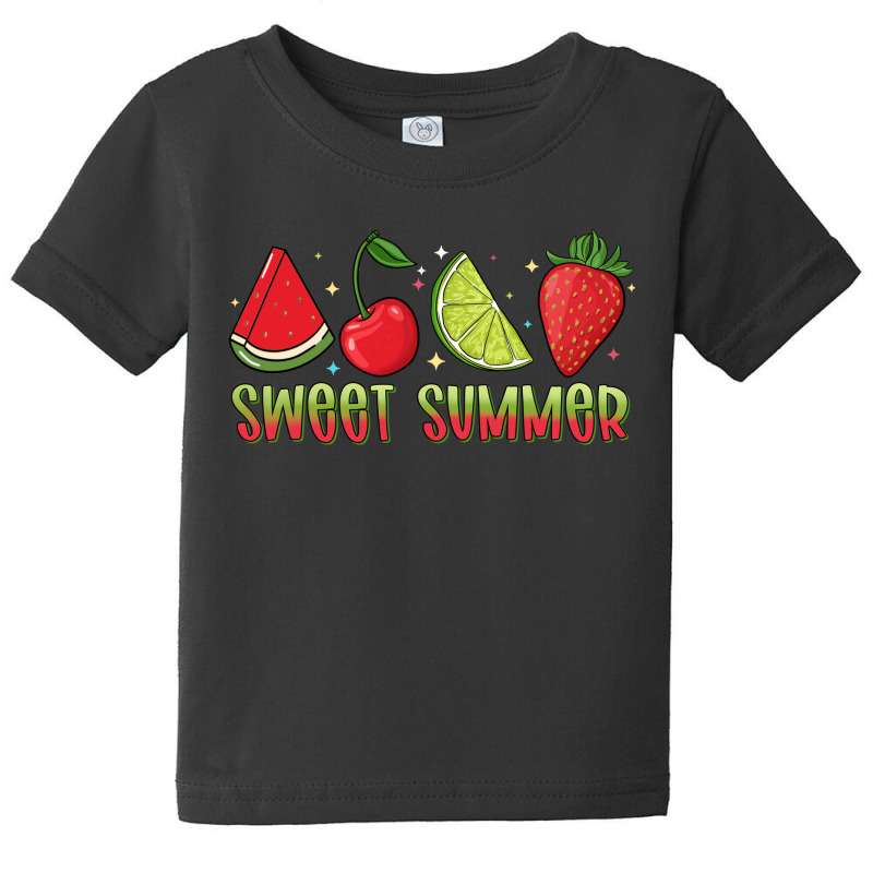 Sweet Summer Baby Tee by Oma's Magic World | Artistshot