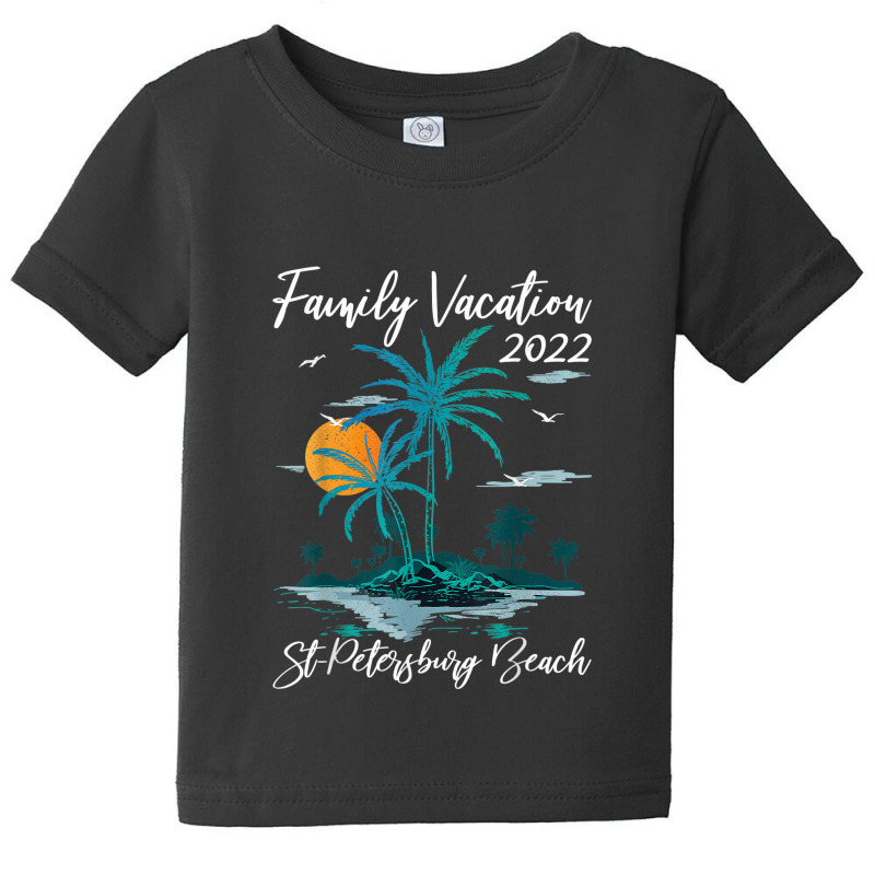 Family Vacation 2022 Sunset Florida St. Petersburg Beach Baby Tee by Yuh2105 | Artistshot