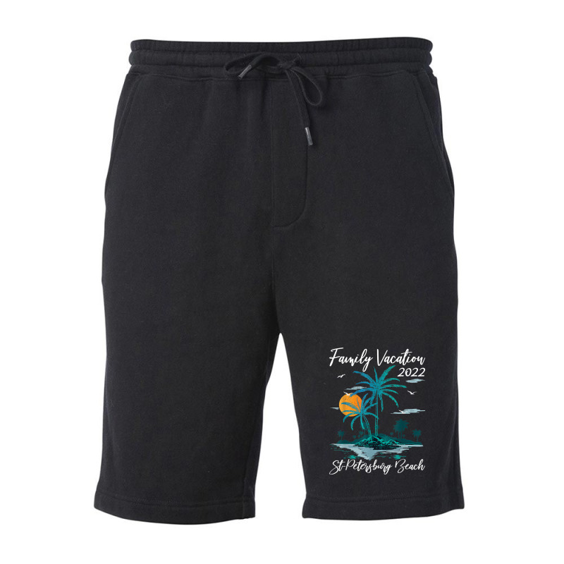 Family Vacation 2022 Sunset Florida St. Petersburg Beach Fleece Short by Yuh2105 | Artistshot