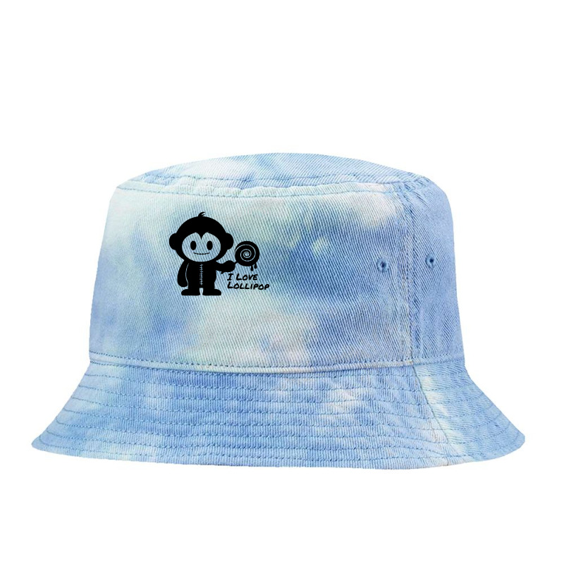 Monkeystein And Lollipop Tie Dyed Bucket Hat by Specstore | Artistshot