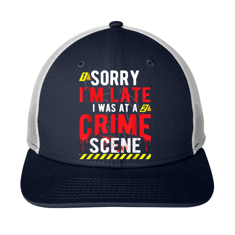 True Crime Scene Investigator T Shirt Snapback Trucker Cap by webberoliveria | Artistshot