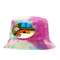 Find Your Center Cookie Cupcake Donut Yoga Tie Dyed Bucket Hat | Artistshot