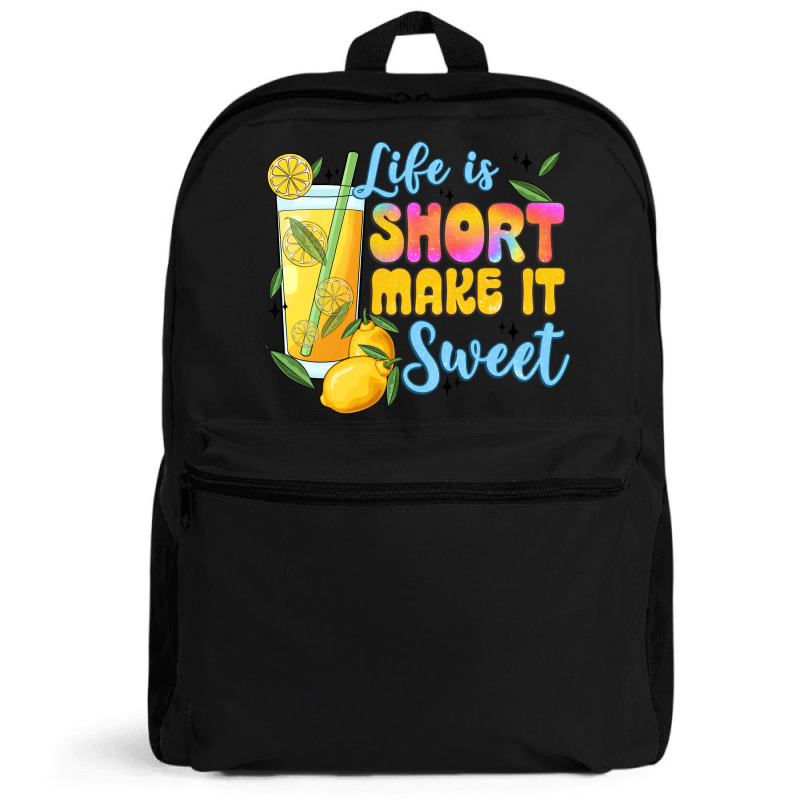 Life Is  Make It Sweet Backpack | Artistshot